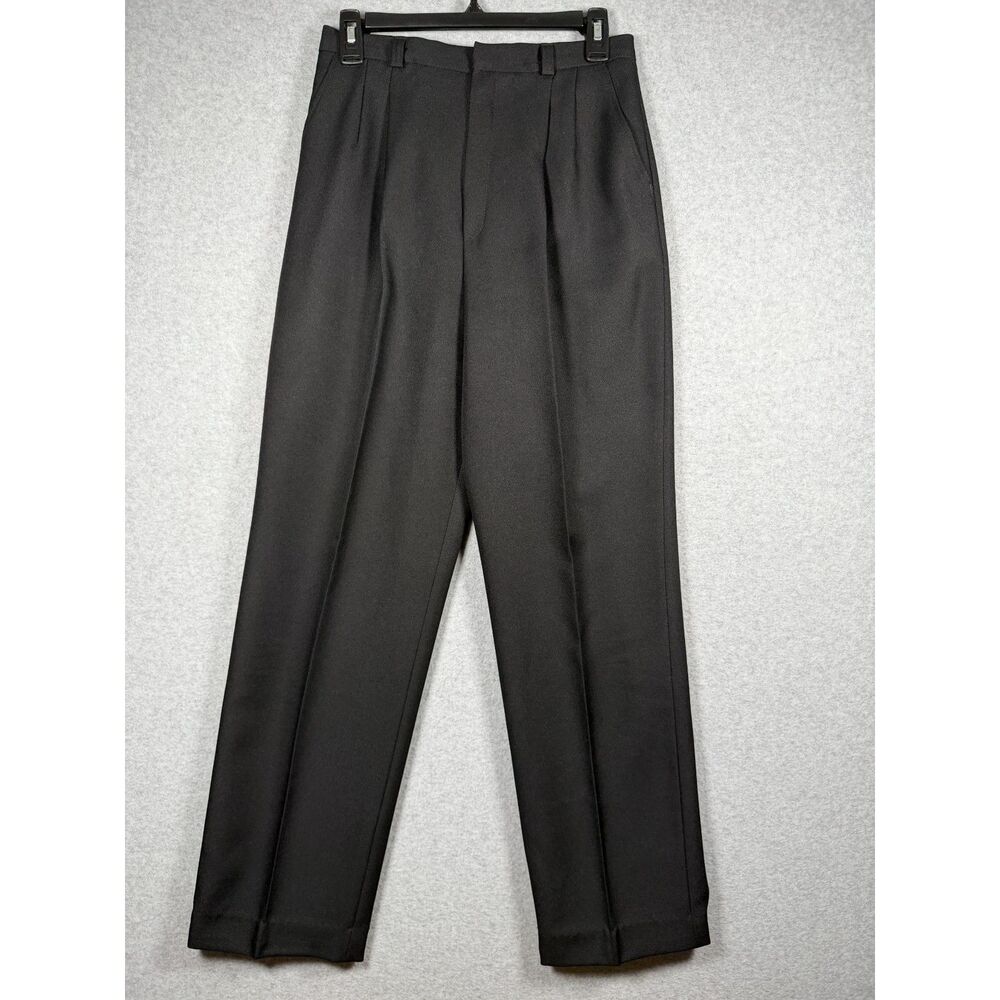 Vintage Sears Pants That Fit Women’s 12 Black High Rise Dress Pants 3852